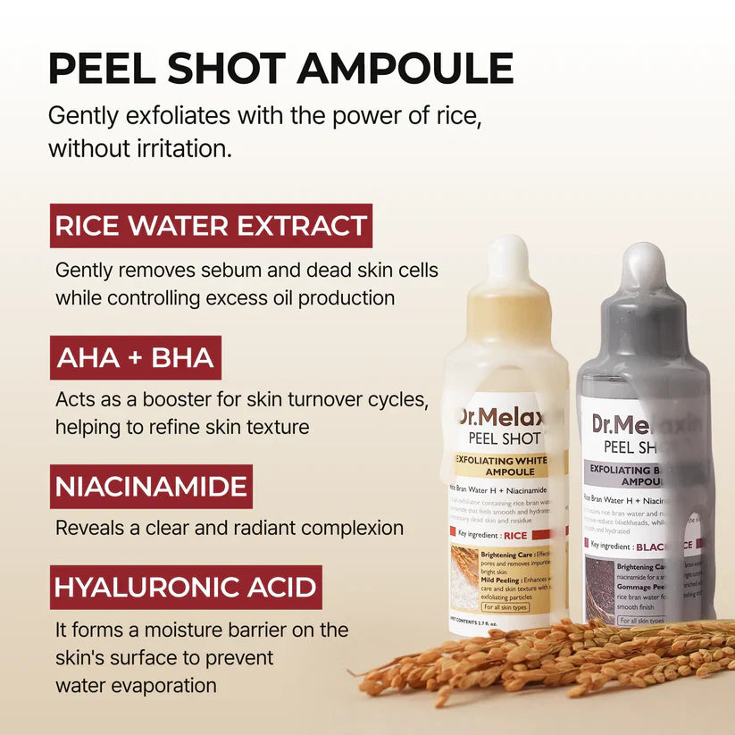 Dr. Melaxin Rice Peel Ampoule